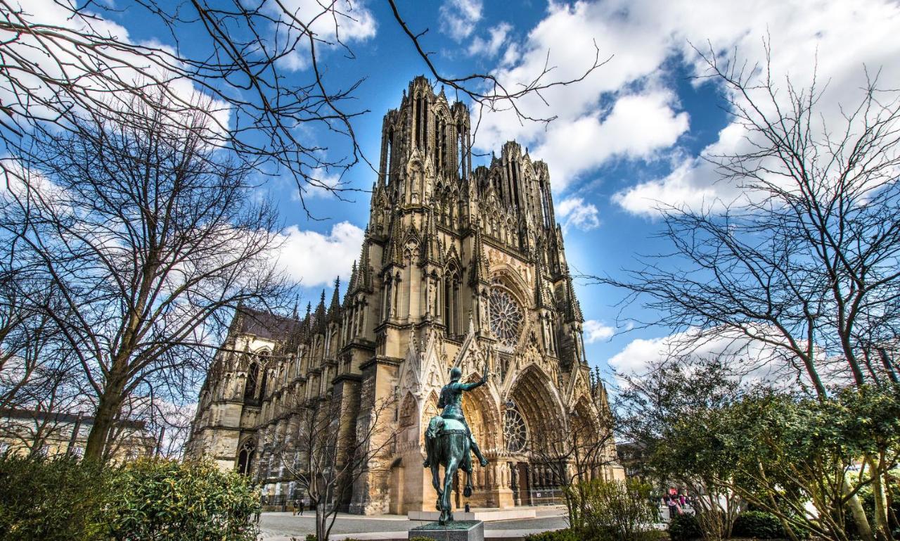 Mm Suites Reims Centre Terasse 외부 사진